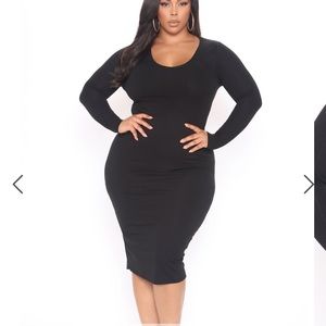 Fashion nova midi dress